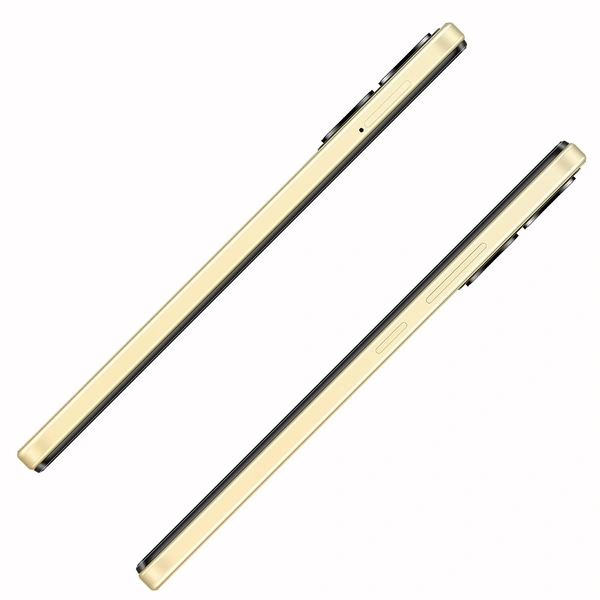 Itel itel P40 6000mAh Battery with Fast Charging | 4GB RAM + 64GB ROM, Up to 7GB RAM with Memory Fusion | 13MP AI Dual Rear Camera (Luxurious Gold) - 