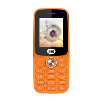 Itel itel it2165S Comes with 2" Big Display, King Voice, Bluetooth Support and 1200 mAh Battery with 8 Days Battery Backup (Orange) - Flush Orange