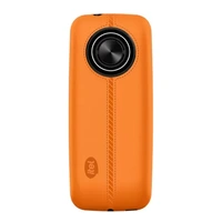 Itel itel it2165S Comes with 2" Big Display, King Voice, Bluetooth Support and 1200 mAh Battery with 8 Days Battery Backup (Orange) - Flush Orange