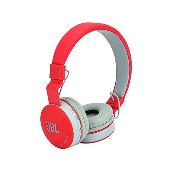 JBL MS-881A Wireless Headphone with Mic | Full Dolby Sound (RED)
