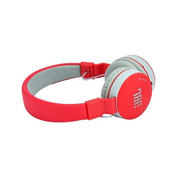 JBL VEV JBL MS-881A Wireless Headphone with Mic | Full Dolby Sound (RED)