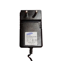 VEV LG 2 Pin Adapter Power Supply 19V 1.7A 32W Compatible for LG & Samsung LED LCD Monitors (Black) - 14V-3A