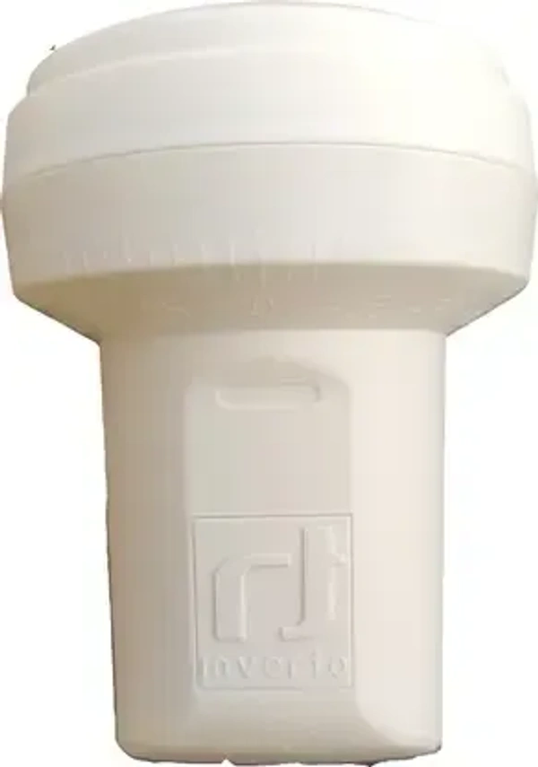 VEV Airtel DTH Universal LNB 4K Ultra HD Signal For Satellite TV Receiver (White) - 