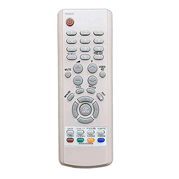 Lripl AA59-00345A/B/C Samsung CRT TV Universal Remote Control Compatible for SG58 Samsung CRT TV (Grey)