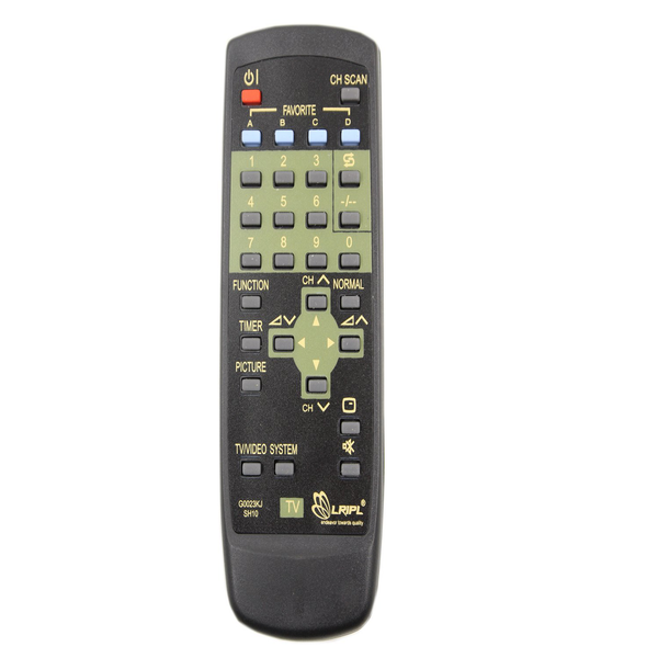 Lripl G0023KJ SH10 Sharp TV Remote (Black)