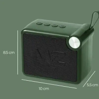 MZ M406SP (Portable Bluetooth Speaker) Dynamic Thunder Sound, 1200mAh Battery 5 W Bluetooth Speaker (Green) - Green