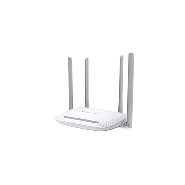 Mercusys MW325R 300Mbps Enhanced Wireless Wi-Fi Router | Four 5dBi High Gain Antennas | Coverage Upto 500 sq. ft (White)