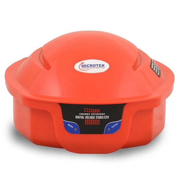 Microtek EMR2090 Digital Automatic Voltage Stabilizer 90V-260V (Red)