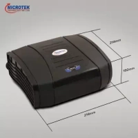 Microtek EMT 1390 Energy Efficient Automatic Voltage Stabilizer for LED TV 50", 55", 65" (Black)