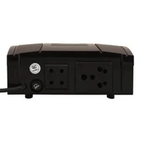Microtek EMT 1390 Energy Efficient Automatic Voltage Stabilizer for LED TV 50", 55", 65" (Black)