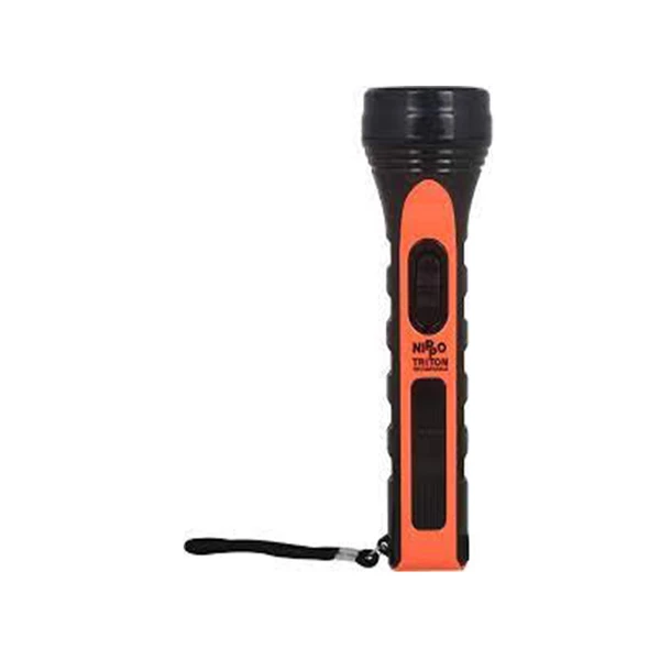 Nippo TRITON Rechargeable LED Torch 0.5 Watt (Black & Pink)