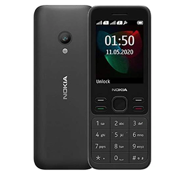Nokia 150 Dual Sim Keypad Mobile, Wireless FM radio, Bluetooth, MP3 player (Black)