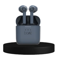 Boat boat AIRDOPES 138 Wireless Earphones (Midnight Blue) - Kashmir Blue