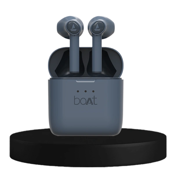 Boat boat AIRDOPES 138 Wireless Earphones (Midnight Blue) - Kashmir Blue