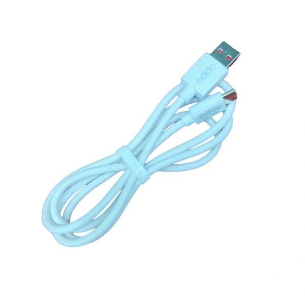 Oppo VEV Oppo Data Cable Fast Charging | Type-C | 90W Output | Super Charger (White)