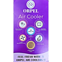 ORPEL Rotating Tower Fan | High Cooling Efficiency (White & Blue)
