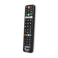 Lripl LRIPL Compatible Remote for Orpel TV/Croma TV/Dixon Remote/Fortex Tv Remote/Beethosol Smart tv Remote/Gangnam Street tv Remote with Netflix YouTube Key (Black)