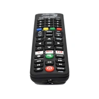 Lripl LRIPL Compatible Remote for Orpel TV/Croma TV/Dixon Remote/Fortex Tv Remote/Beethosol Smart tv Remote/Gangnam Street tv Remote with Netflix YouTube Key (Black)