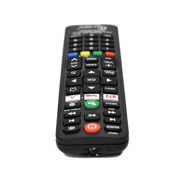 Lripl LRIPL Compatible Remote for Orpel TV/Croma TV/Dixon Remote/Fortex Tv Remote/Beethosol Smart tv Remote/Gangnam Street tv Remote with Netflix YouTube Key (Black)