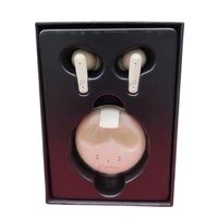 Pebble TRUBUDS True Wireless Earpods | ENC with Dual Mic | Just making it crystal clear (Black) - Peach
