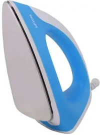 Philips Classic (GC-90/20) 750 W Dry Iron With 2 Year Warranty Power 750 Watts For Fast Heat Up & Coated Soleplate With Uniform Heat Distribution (SKY BLUE) - SKY BLUE