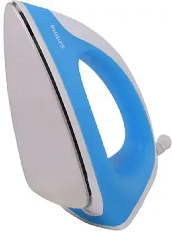 Philips Classic (GC-90/20) 750 W Dry Iron With 2 Year Warranty Power 750 Watts For Fast Heat Up & Coated Soleplate With Uniform Heat Distribution (SKY BLUE) - SKY BLUE