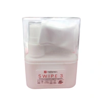 Portronics SWIPE 3 250 micron Microfiber Cloth| Refillable Container |Perfect for Screens, Camera Lens, Lenses (White)