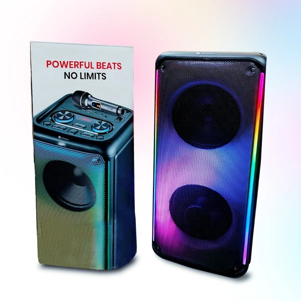 Portronics Iron beats 250wt Party speaker (Black)