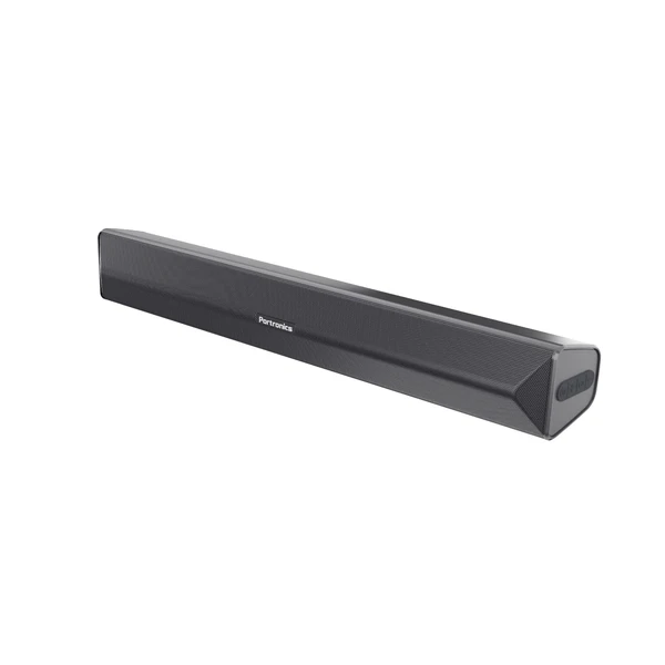 Portronics Pure Sound Pro IV Wireless Bluetooth 5.0 16W Soundbar for Mobile, Laptop/PC with in-Built Radio FM, USB Pendrive & Aux Slot(Black)