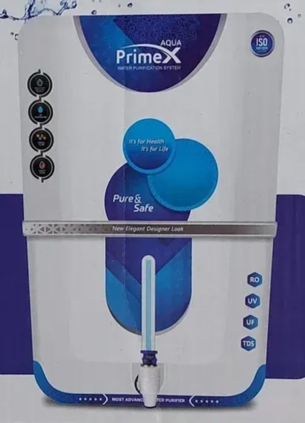 Aqua  Aqua Primex RO+UV+UF+TDS RO UV Alkline Water Purifier 12 Litre (White)