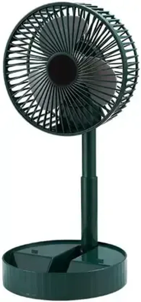 VEV Portable Folding Fan Standing Pedestal USB Fan Cooling Portable Desk Fan For Home, Camping, Outdoor and Office, 6.5-Inch