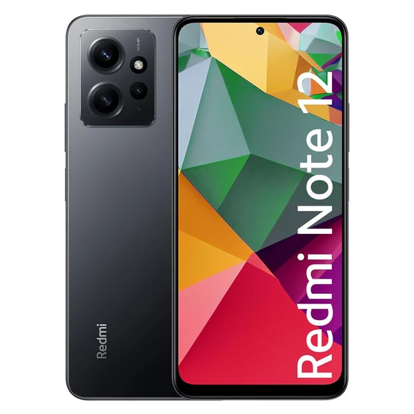 Redmi Note 12 6GB/64GB | 5000mAh Battery | 50MP Al Triple Camera (Lunar Black)