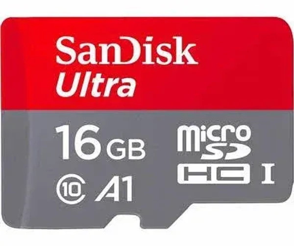 Sandisk SanDisk Ultra microSD UHS-I Card 16GB, 140MB/s R - 16 GB