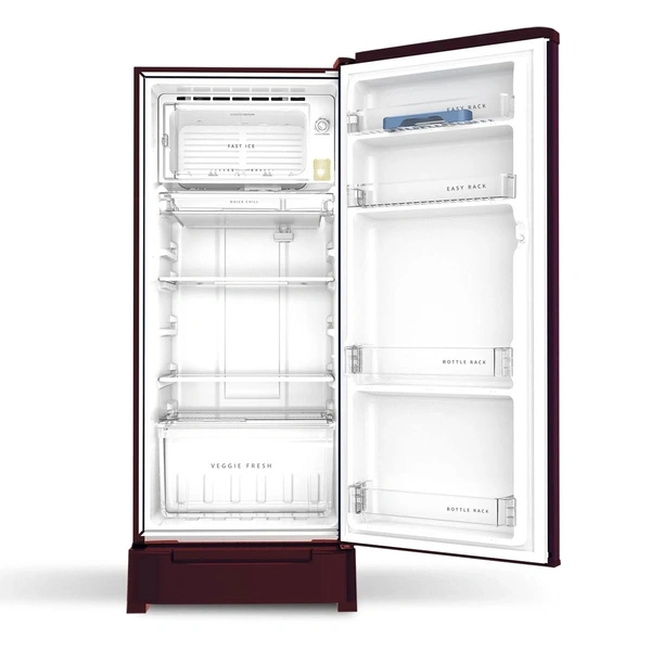 Whirlpool 192 Litre Direct Cool Single Door 2 Star Refrigerator 73215 (Maroon)