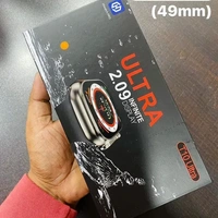 ULTRA T10 Ultra Smartwatch 2.09" inch Big Infinite Display Sleek Design Metal Body with 53mm Real Screws Calling Wireless Charging with Activity Tracker Compatible with All 3G/4G/5G Android (Orange) - Orange Roughy