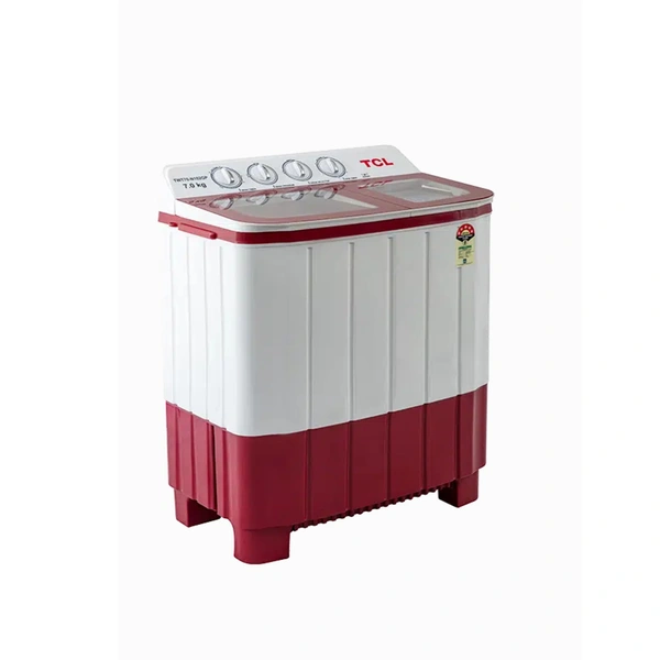 TCL TW770-P103GW 7 kg Semi Automatic Washing Machine (Burgundy)