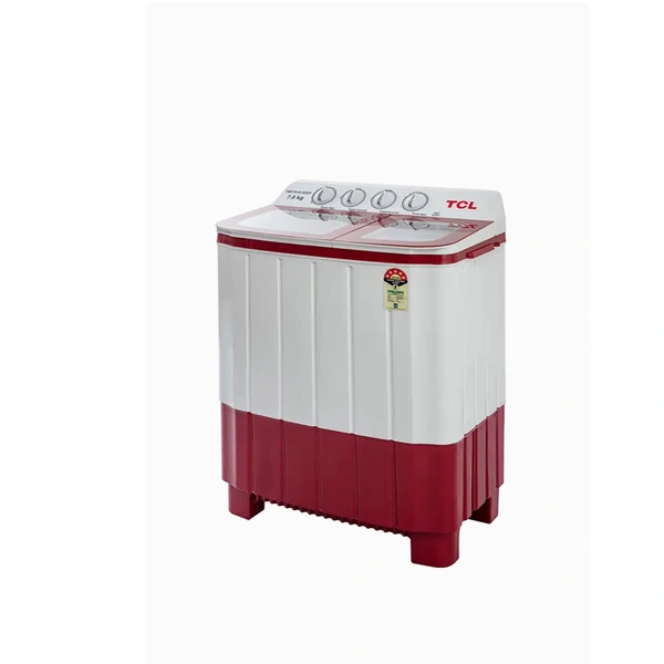 TCL TW770-P103GW 7 kg Semi Automatic Washing Machine (Burgundy)