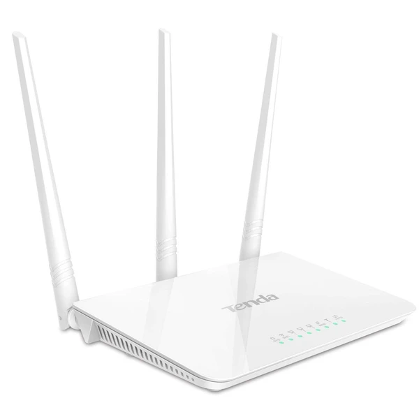 TENDA F3 Wireless Router 300 Mbps Router Single Band (White)