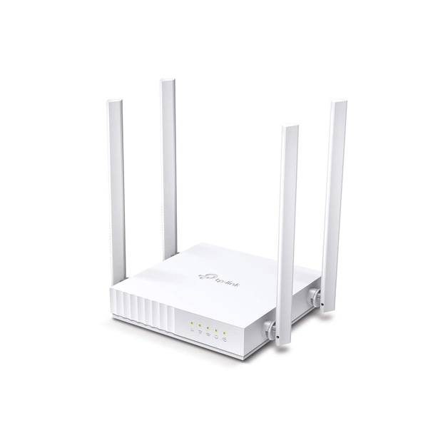 tp-link Archer C24 AC750 Mbps Dual-Band, Wi-Fi Wireless Router | Multi Mode | 4 Antennas | Ipv6 Supported (White)
