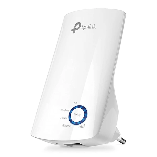 tp-link TL-WA850RE Single-Band 300Mbps RJ45 Wireless Range Extender, Broadband/Wi-Fi Extender, Wi-Fi Booster/Hotspot with 1 Ethernet Port (White)