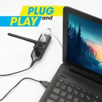 Zebronics ZEB-90HB USB Hub, 4 Ports, Pocket Sized, Plug & Play, for Laptop & Computers