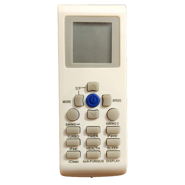 VEV AUX AC Remote Compatible for AUX AC Remote (White)