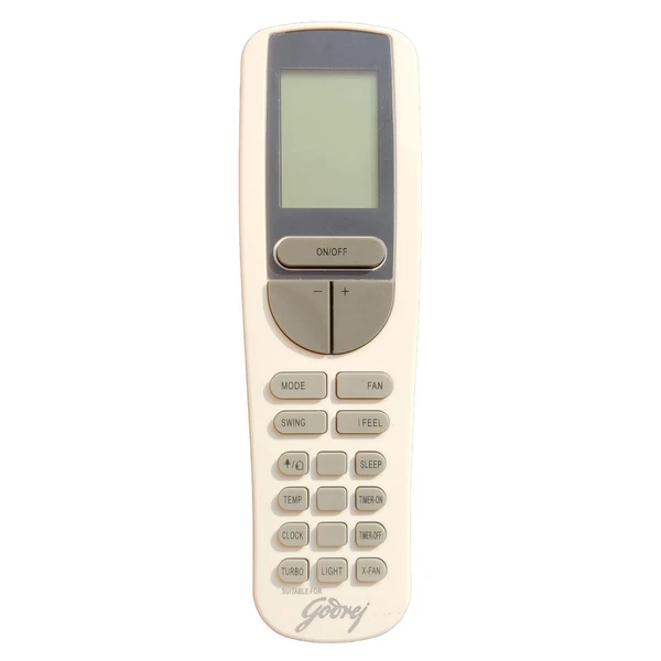 VEV Godrej AC Remote Compatible for Godrej Split/Window AC Remote Control AC-133C (White)