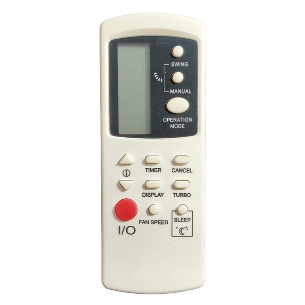 VEV Haier AC Remote Compatible for Haier Split/Window AC Remote Control (AC-190) (White)