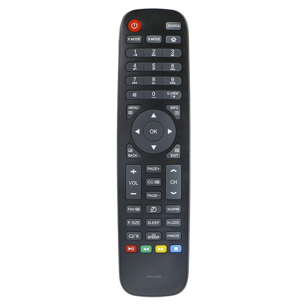 VEV Haier Remote Control Compatible for Haier HTR-A 10H Smart LED TV (Black)