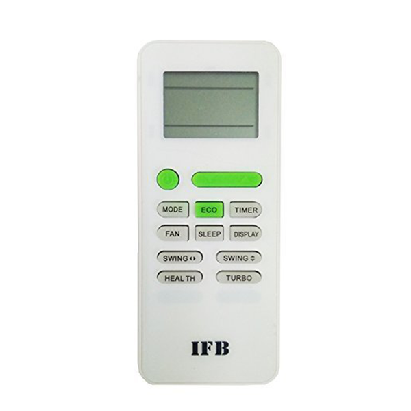 VEV IFB AC Remote Compatible with IFB & Videocon Split/Window AC Remote Control (White)