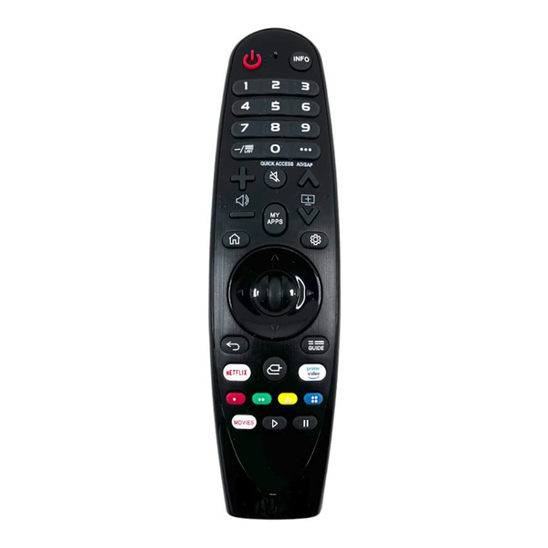 VEV LG Remote Compatible for LG Non Magic Smart TV Remote Control (Mouse & Voice Non-Support) MR20GA Prime Video and Netflix Hotkeys (Black)