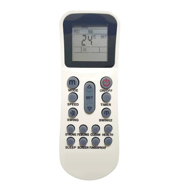 VEV LLOYD AC Remote Compatible for AC-125 LLOYD AC Remote (White)
