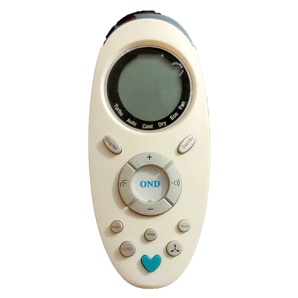 VEV Onida Air Conditioner Remote Compatible with Onida Split/Window AC Remote Control (AC-143) (White)