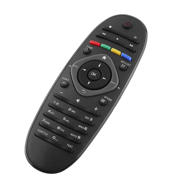 VEV RR Remote Compatible for URC-120 PHP/LED/LCD TV Remote with 3D Function (Black)